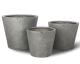 fleur ami »Conical« Outdoor Pflanzgefäß stone grey