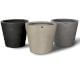 fleur ami »Conical« Outdoor Pflanzgefäß stone grey