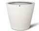 fleur ami »Conical« Outdoor Pflanzgefäß white