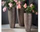 fleur ami »Coral« Outdoor Pflanzvase bronze patina