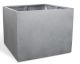 fleur ami »Division Lite« Outdoor Pflanzkasten Quadratisch concrete stone grey