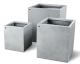 fleur ami »Division Lite« Outdoor Pflanzwürfel concrete stone grey