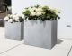 fleur ami »Division Lite« Outdoor Pflanzwürfel concrete stone grey