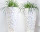 fleur ami »Shell« Bodenvase white