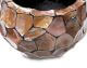 fleur ami »Shell« Pflanzgefäß brown
