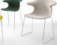 infiniti LOOP Sled gepolster Designer-Stuhl
