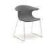 infiniti LOOP Sled gepolster Designer-Stuhl