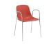 infiniti »PURE LOOP MONO« 4 Legs Designer-Stuhl
