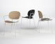 infiniti »TONDINA POP« 4 Legs mit Armlehne Designer-Stuhl
