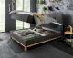 meise.möbel »Catania« Boxspringbett inkl. Bettkasten in anthrazit