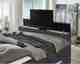 meise.möbel »Jupiter« Boxspringbett inkl. TV-Lift in anthrazit