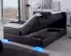 meise.möbel »Las Vegas II« Boxspringbett inkl. Bettkasten in schwarz
