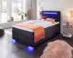 meise.möbel »Las Vegas II« Boxspringbett inkl. Bettkasten in schwarz