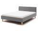 meise.möbel »Lena« Polsterbett hellgrau