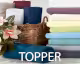 schlafgut Jersey-Elasthan Topper Spannbetttücher