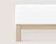 schlafgut »Pure« Bio-Spannbettlaken für Boxspring