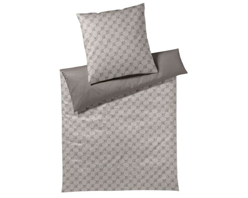 Joop! Bettwäsche Micro Pattern Caramel - Comfort Satin 100% Baumwolle