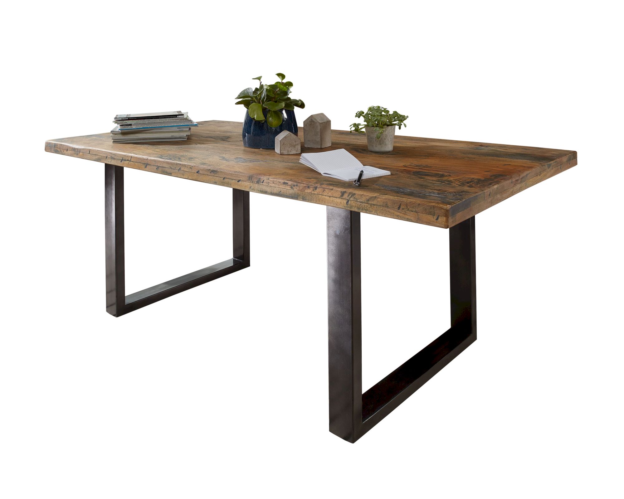 3S Frankenmöbel »Cosma« Massivholz Esstisch WZ-0480 / 160x90 cm