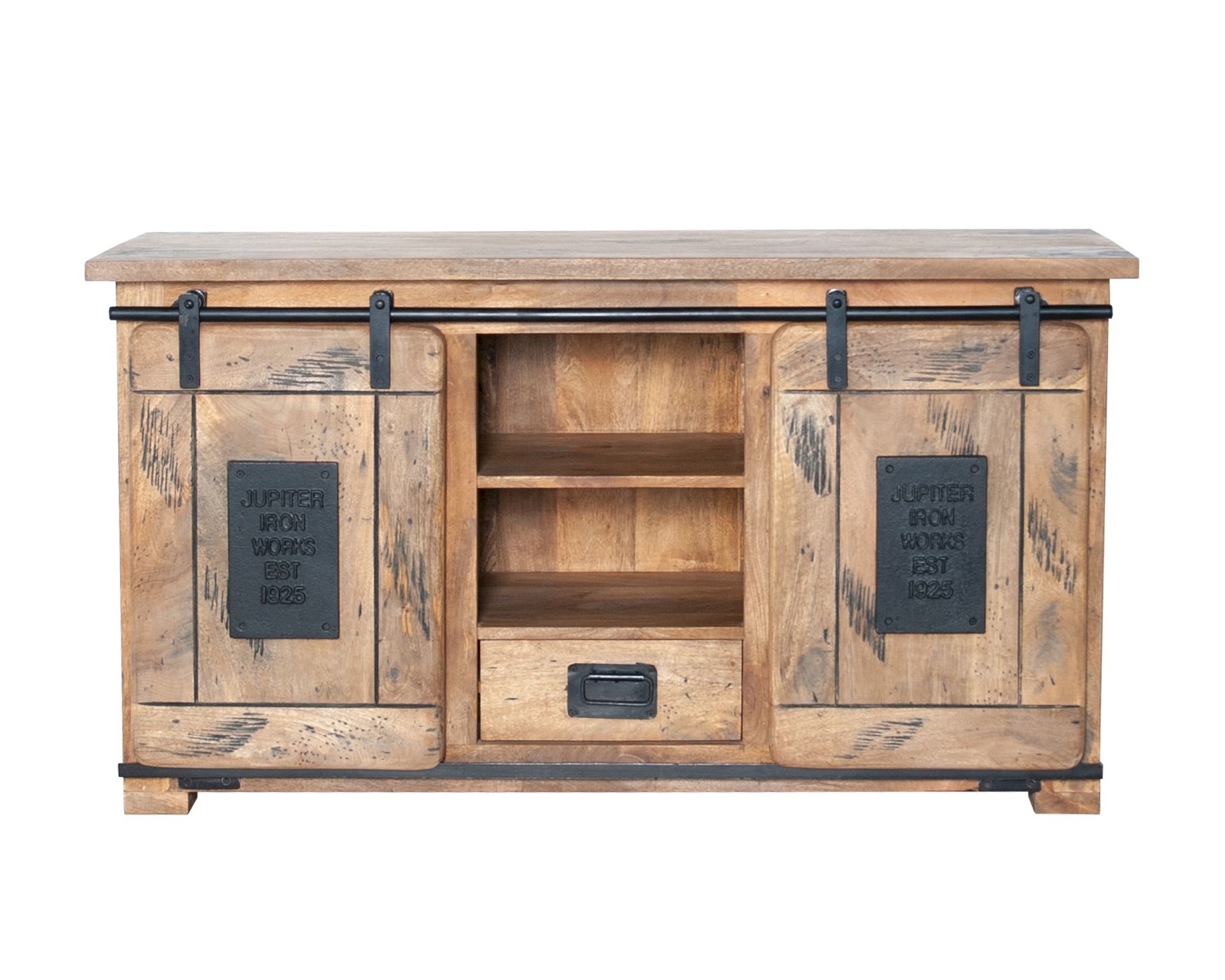 3S Frankenmöbel »Cosma« Massivholz TV Board V WZ-0480 / 128x70x45 cm