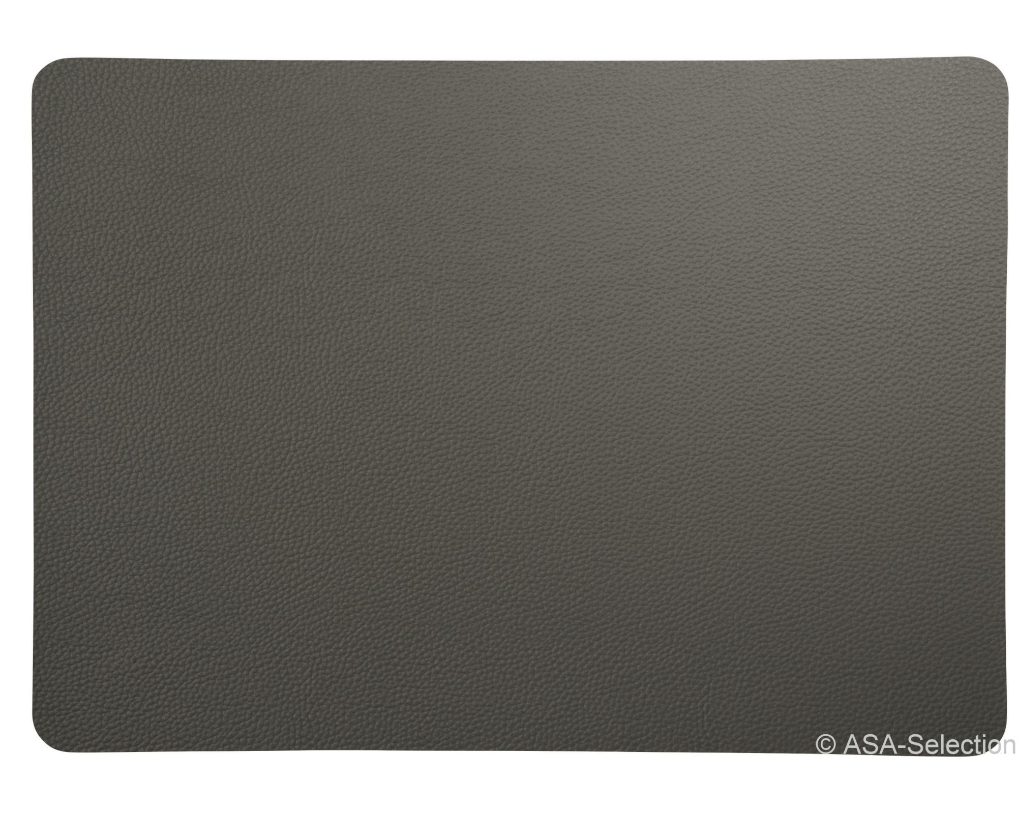 ASA Selection »Leather Optic« Tischset rough rough black