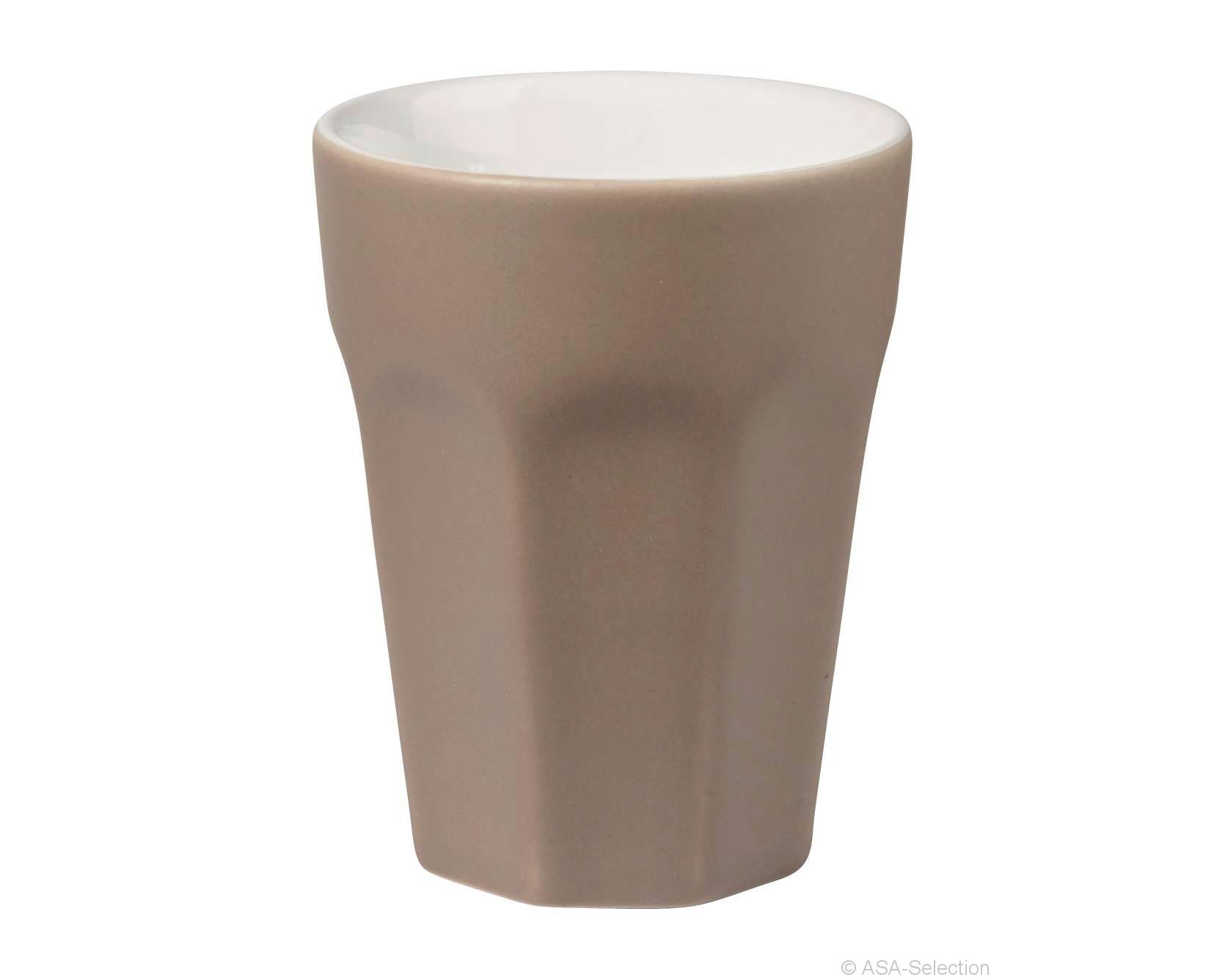 ASA Selection »ti amo colore« Becher cappuccino / mango