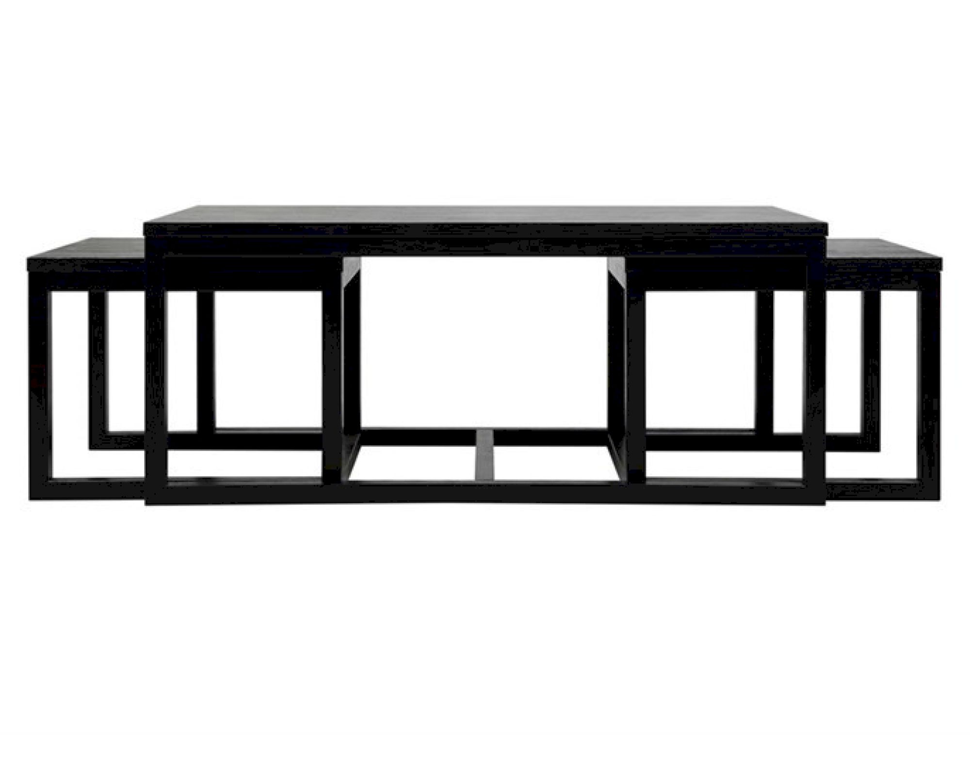 Actona »Cornus« Couchtisch 3er Set schwarz 3er-Set