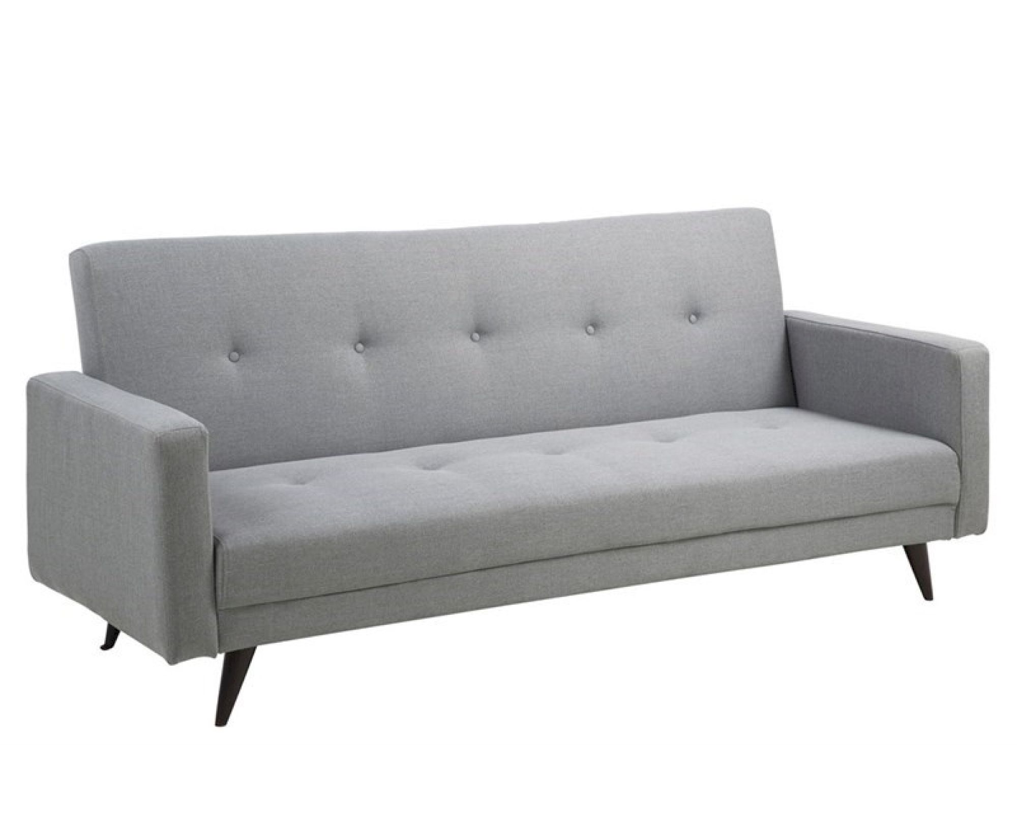 Actona »Leconi« Bettcouch 217x89x92 cm / hellgrau