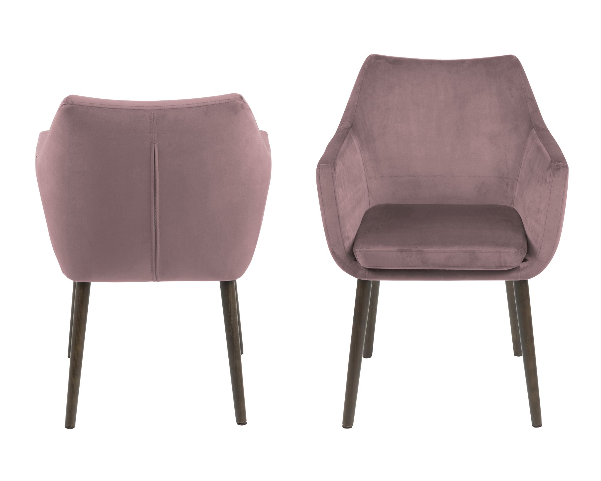 Actona »Nora« Armstuhl II 58x84x58 cm / dusty rose