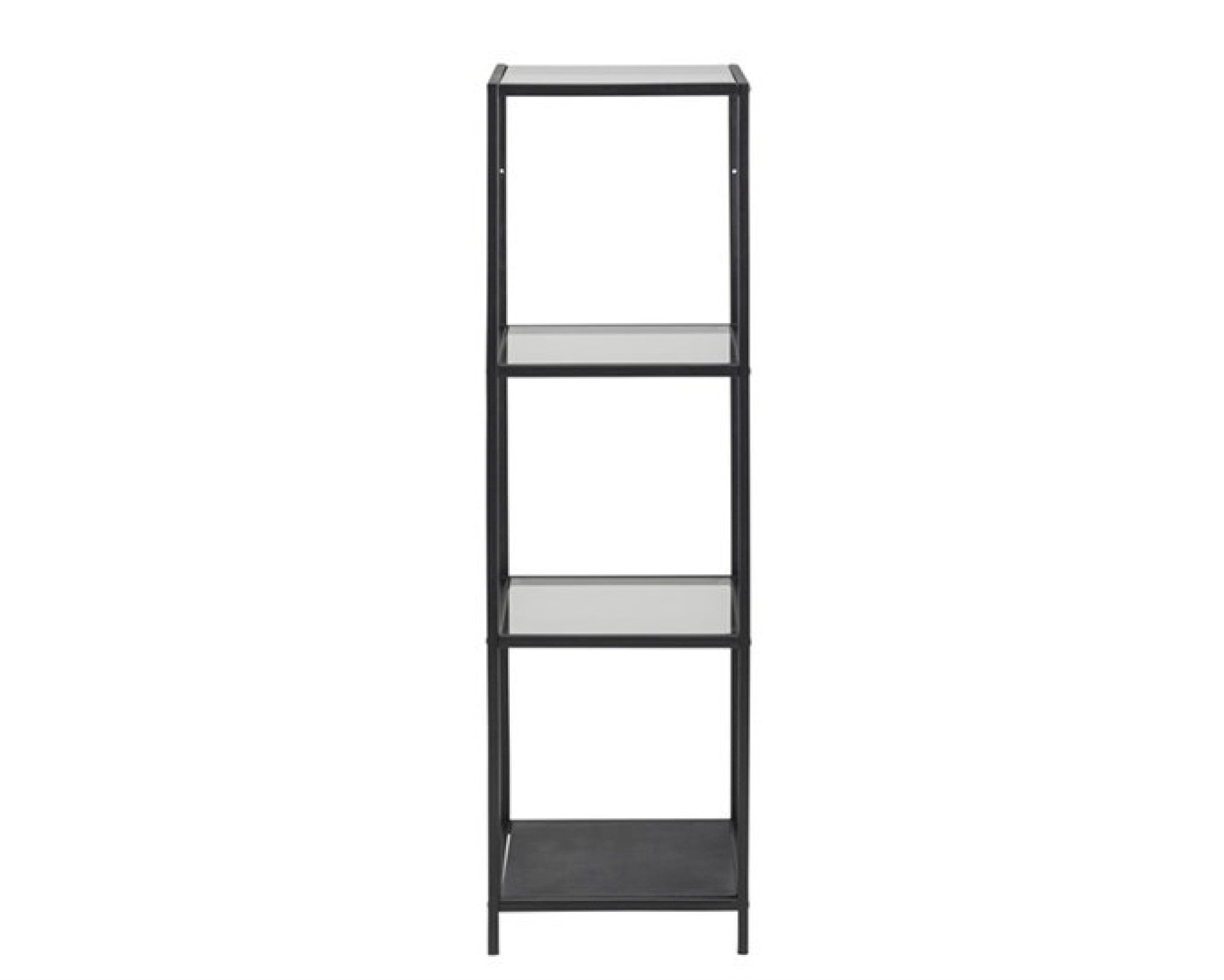 Actona »Seaford« Regal IV Glas 35x119,5x37 cm