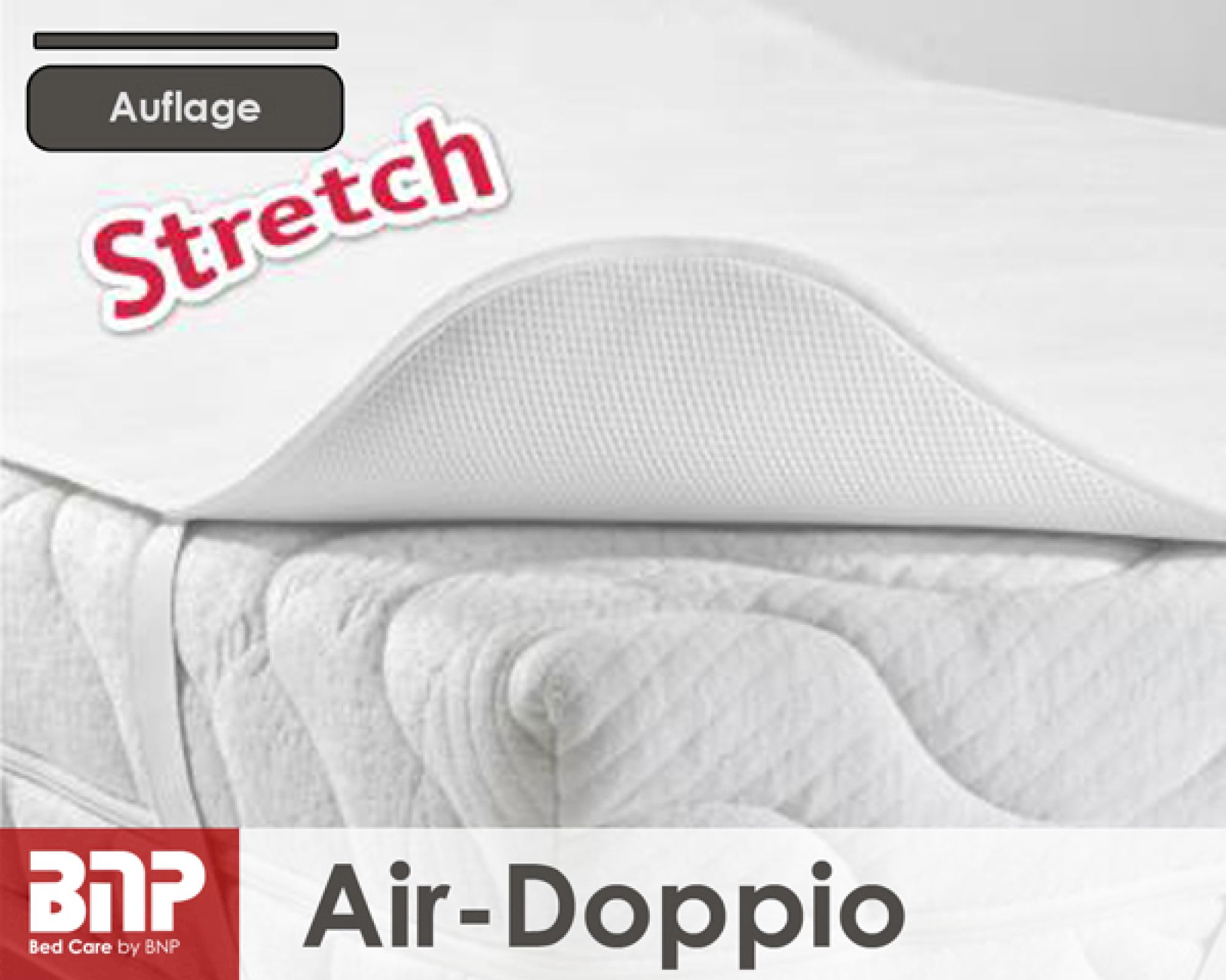 BNP Brinkmann »Air-Doppio« Stretch-Molton Matratzen-Auflage 180x200 cm