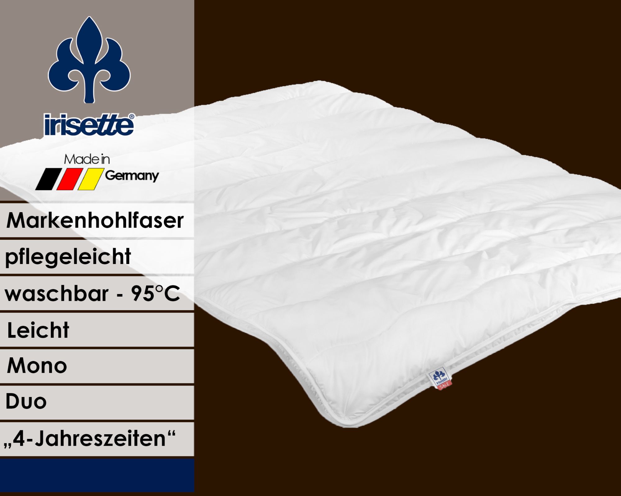 Badenia »Irisette Jette« Bettdecke Leicht / 155x200 cm / 450g