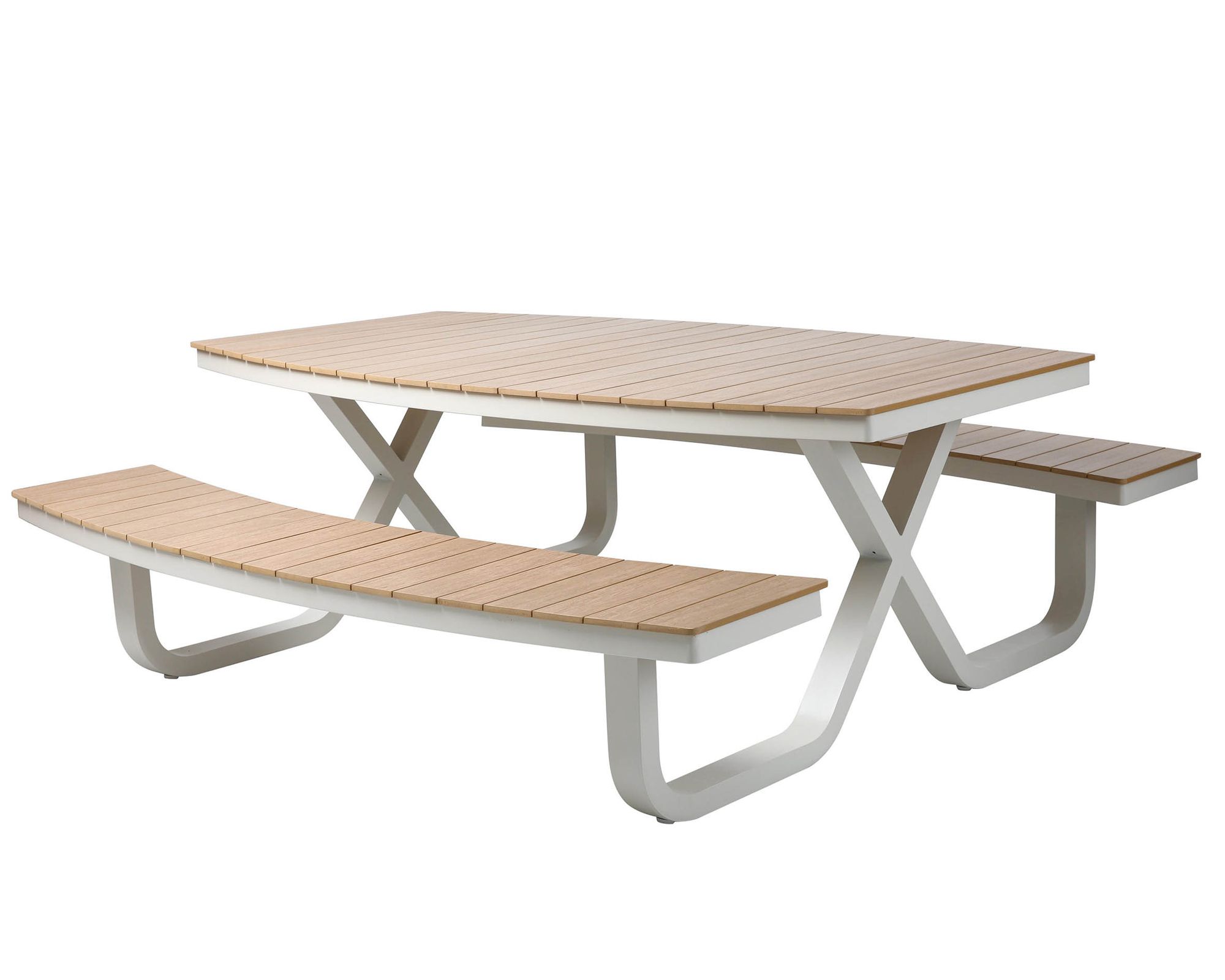 Best »Buddy« Picknicktisch sand 217x75x200 cm