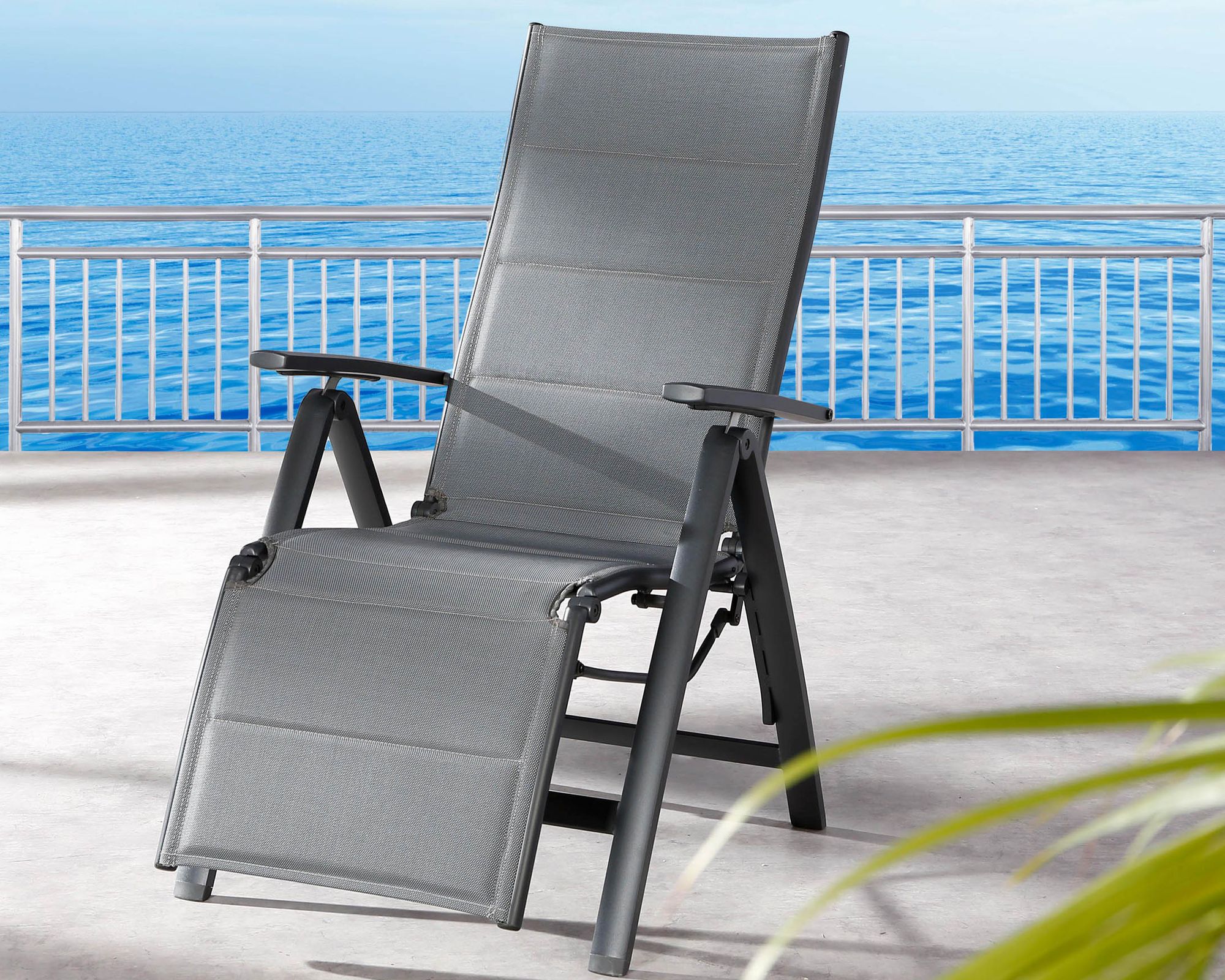 Best »Varese« Relaxliege 63x110x75 cm