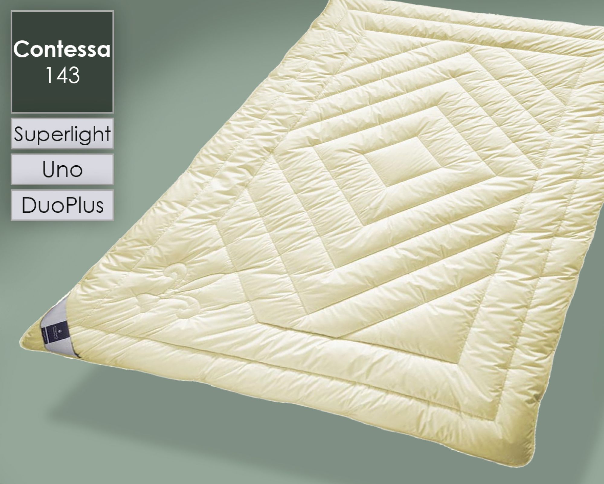 Billerbeck »143 Contessa« Cashmere-Decke Light 155x220 cm