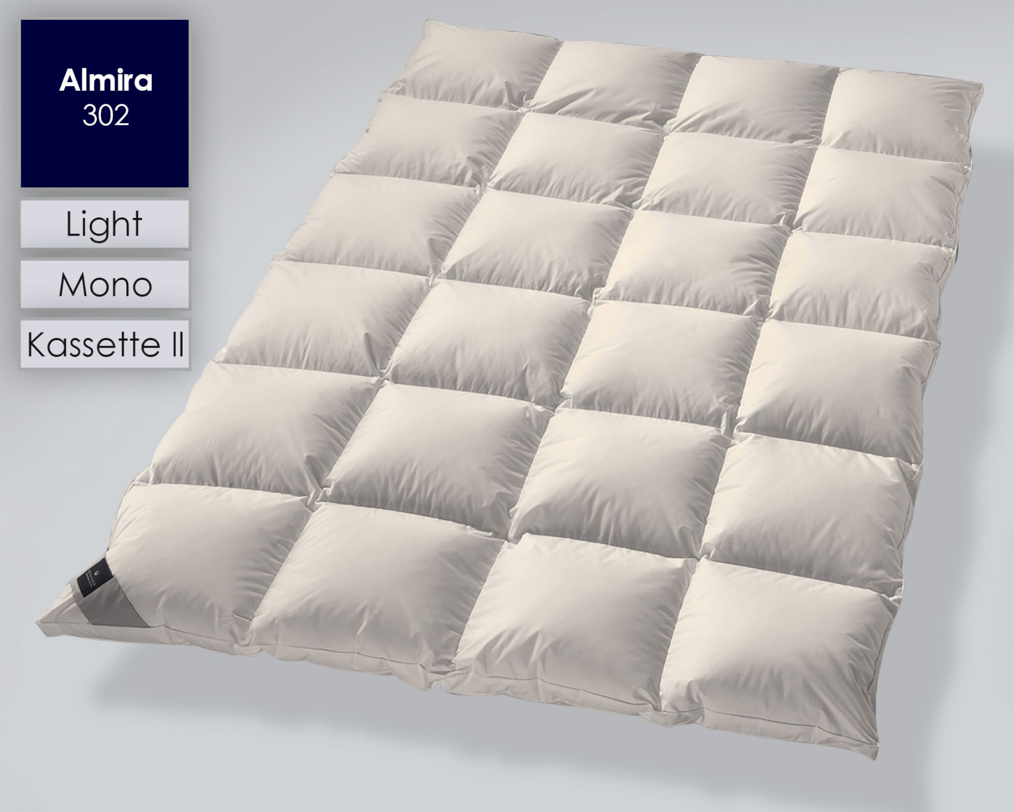 Billerbeck »302 Almira« Daunendecken Light 135x200 cm 480g