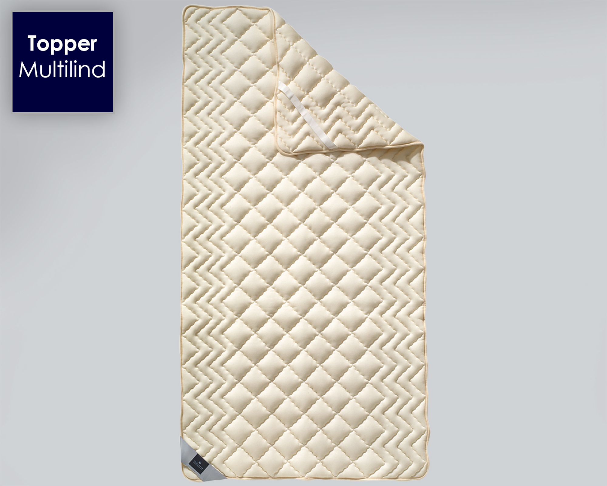 Billerbeck »740 Multilind« Schafschurwolle Topper 90x200 cm