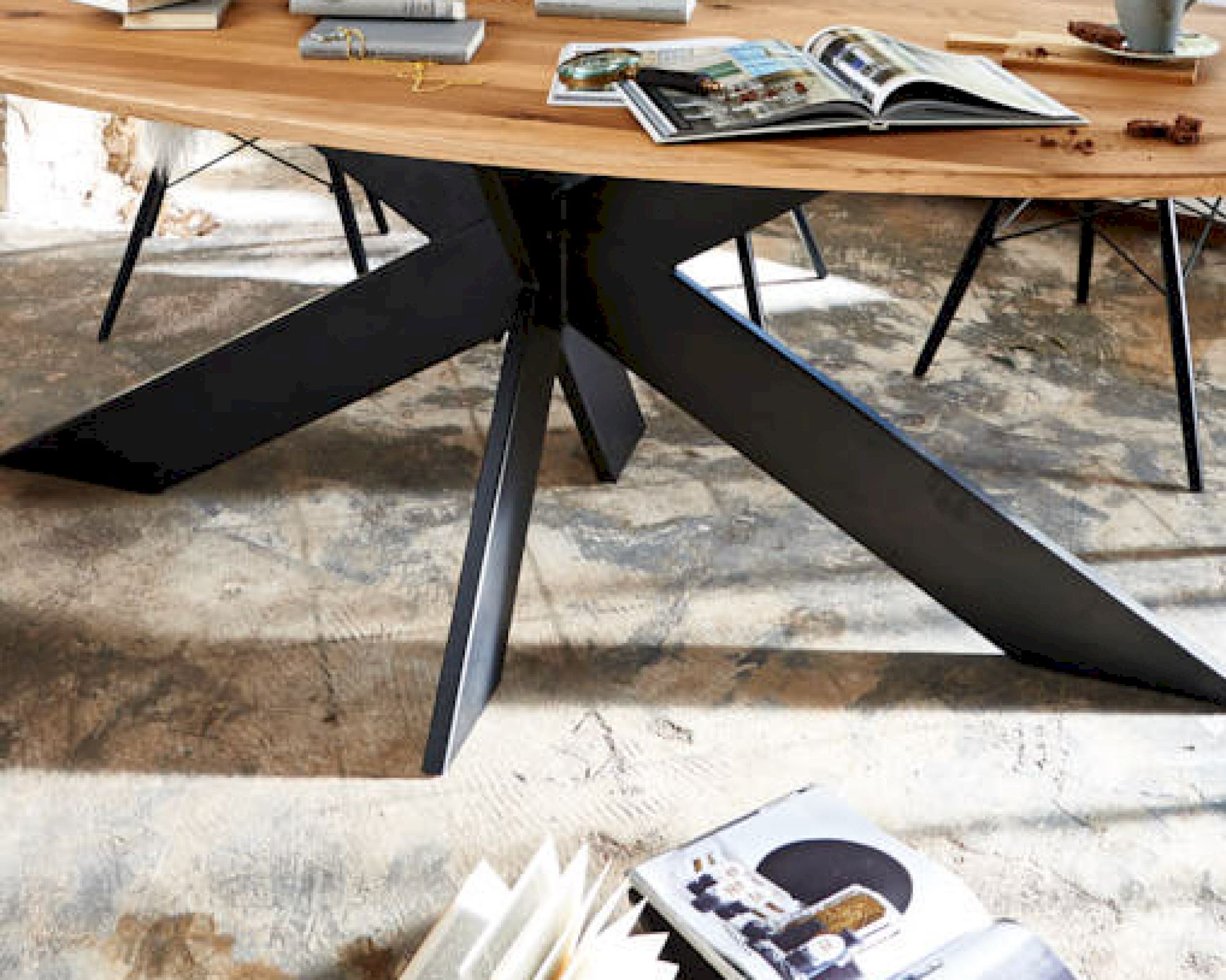 Bodahl Concept4You »Denver« Eisen Tischgestell weiss