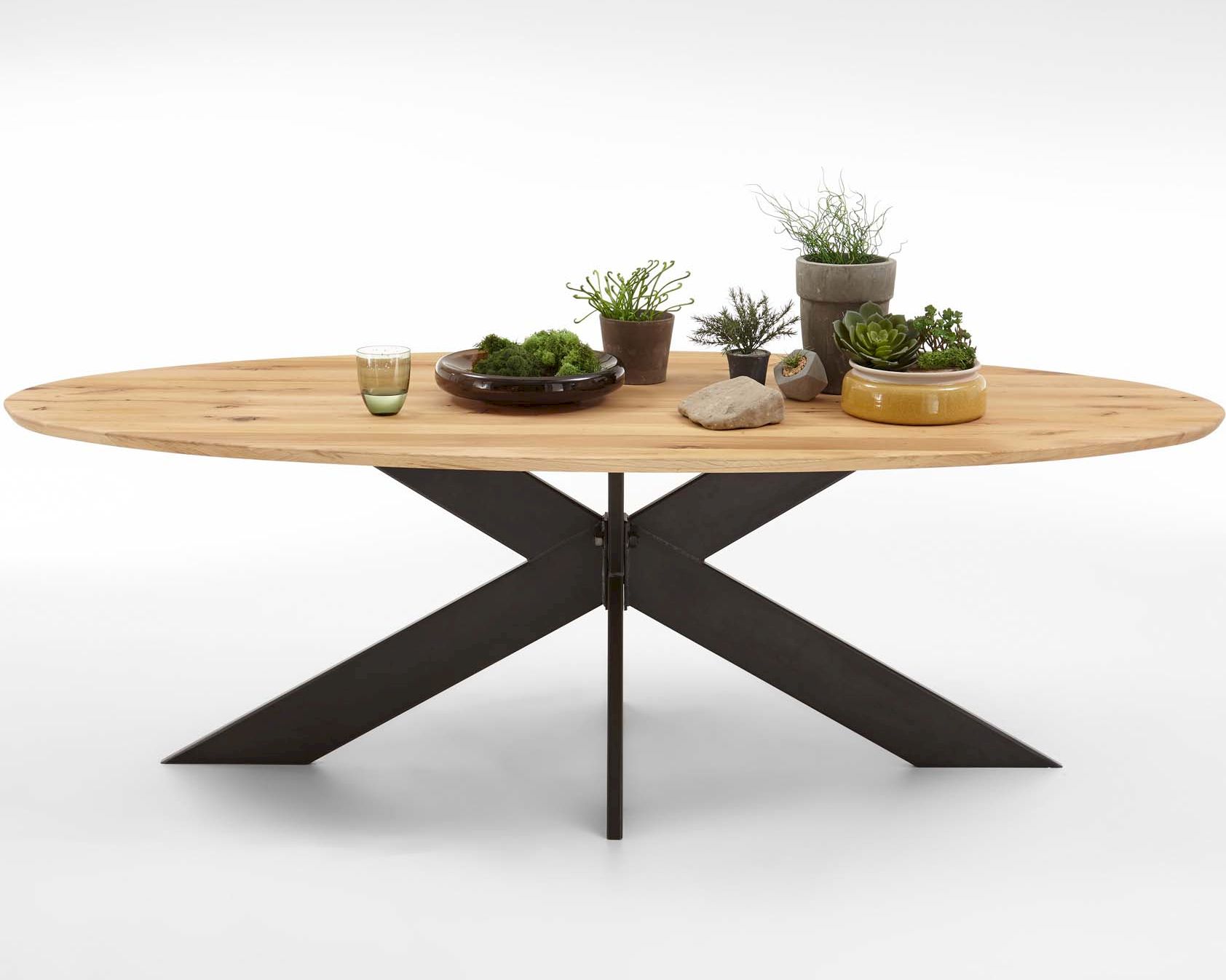 Bodahl Concept4You »Denver« Massivholz Esstisch Rustic Oak 260x115 cm / öl finish