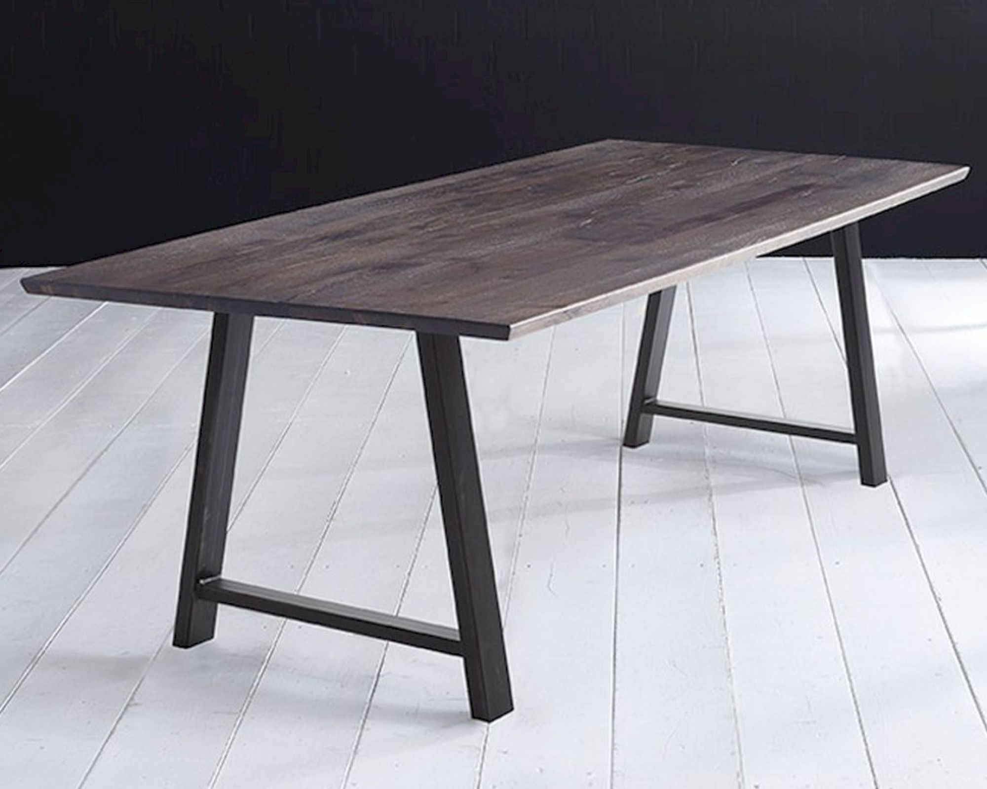 Bodahl Concept4You »Halo« Eisen Tischgestell Rustic Oak 100 cm