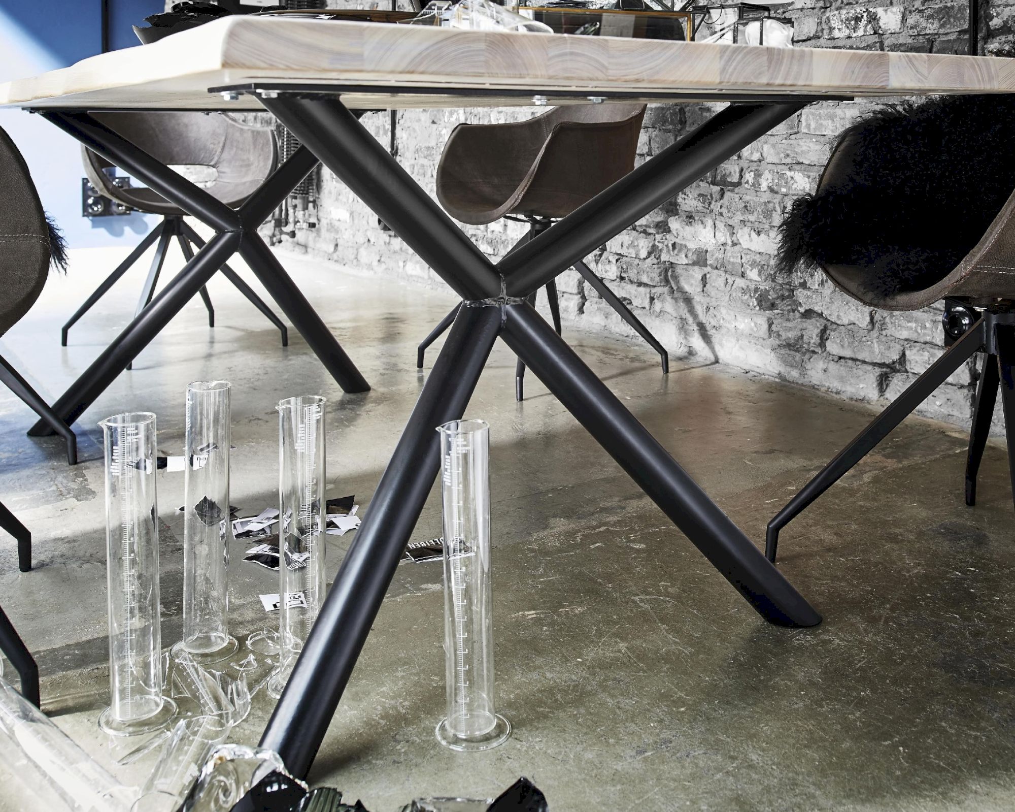 Bodahl Concept4You »Star« Eisen Tischgestell 101 Schwarz