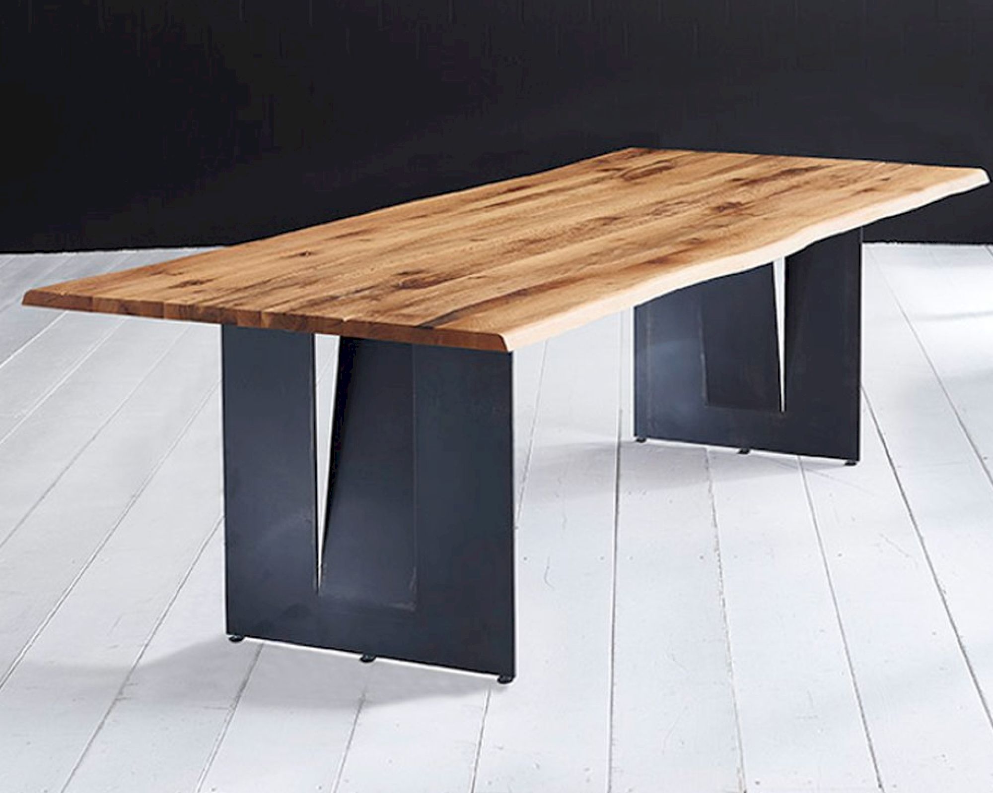 Bodahl Concept4You »Steven« Eisen Tischgestell Rustic Oak 100 cm