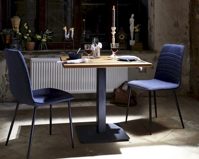 Bodahl »Nizza« Bar- & Küchentisch Rustic Oak 80x80x105 cm / shadow