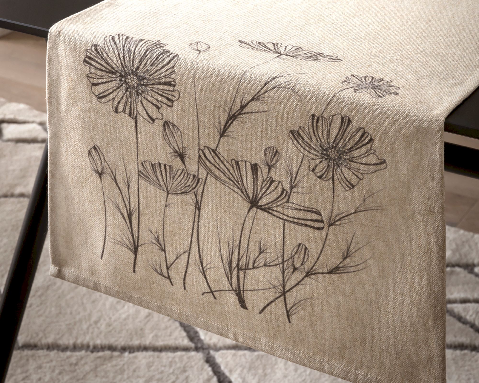 Done »Canvas« Tischläufer 0001 / flowers