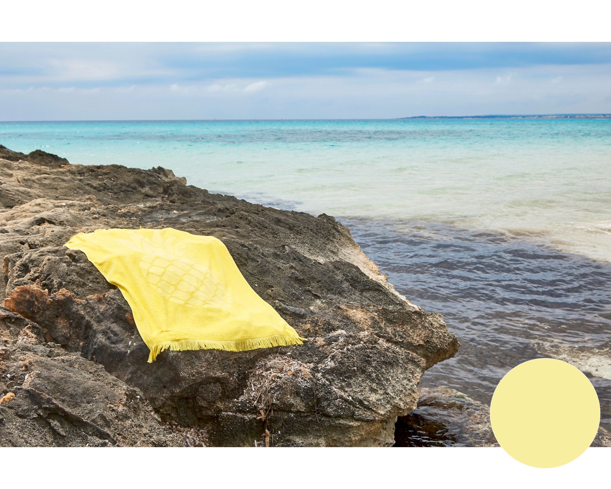 Done »Capri« Hamamtuch Pineapple 0740 lemon