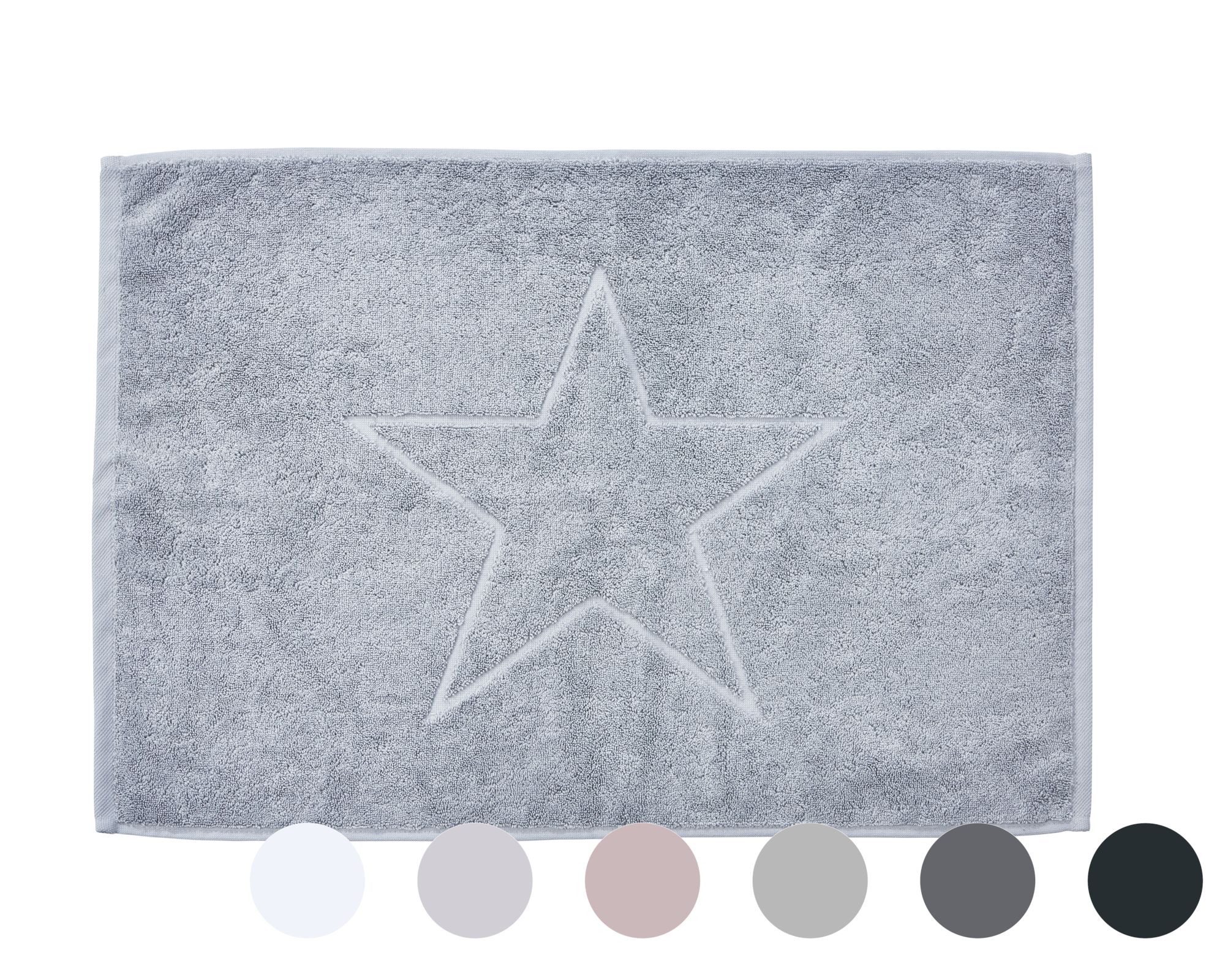 Done »Style Star« Badvorleger 50x70cm / 3900 anthracite