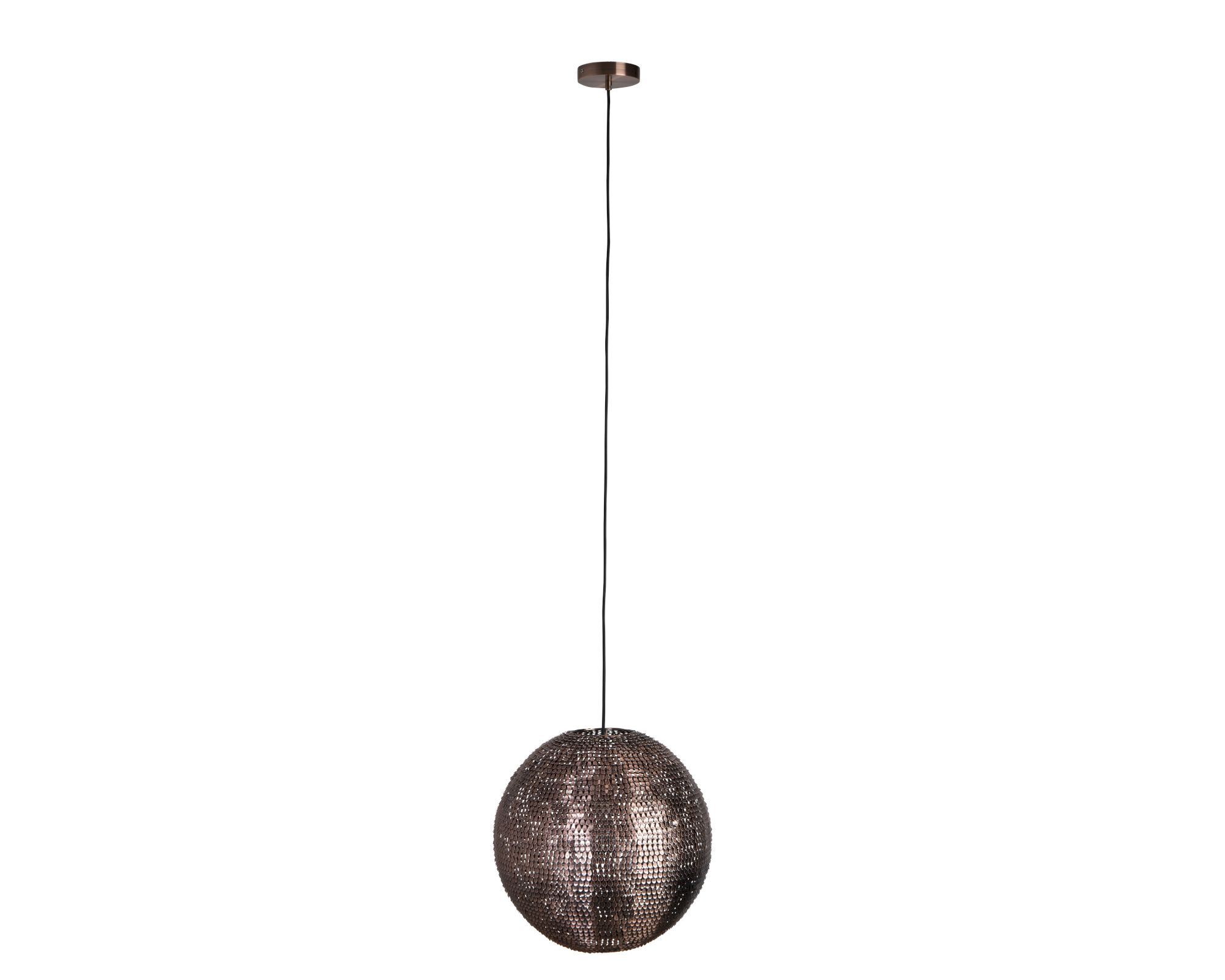 Dutchbone »Cooper« Pendelleuchte oval / ∅ 30 cm