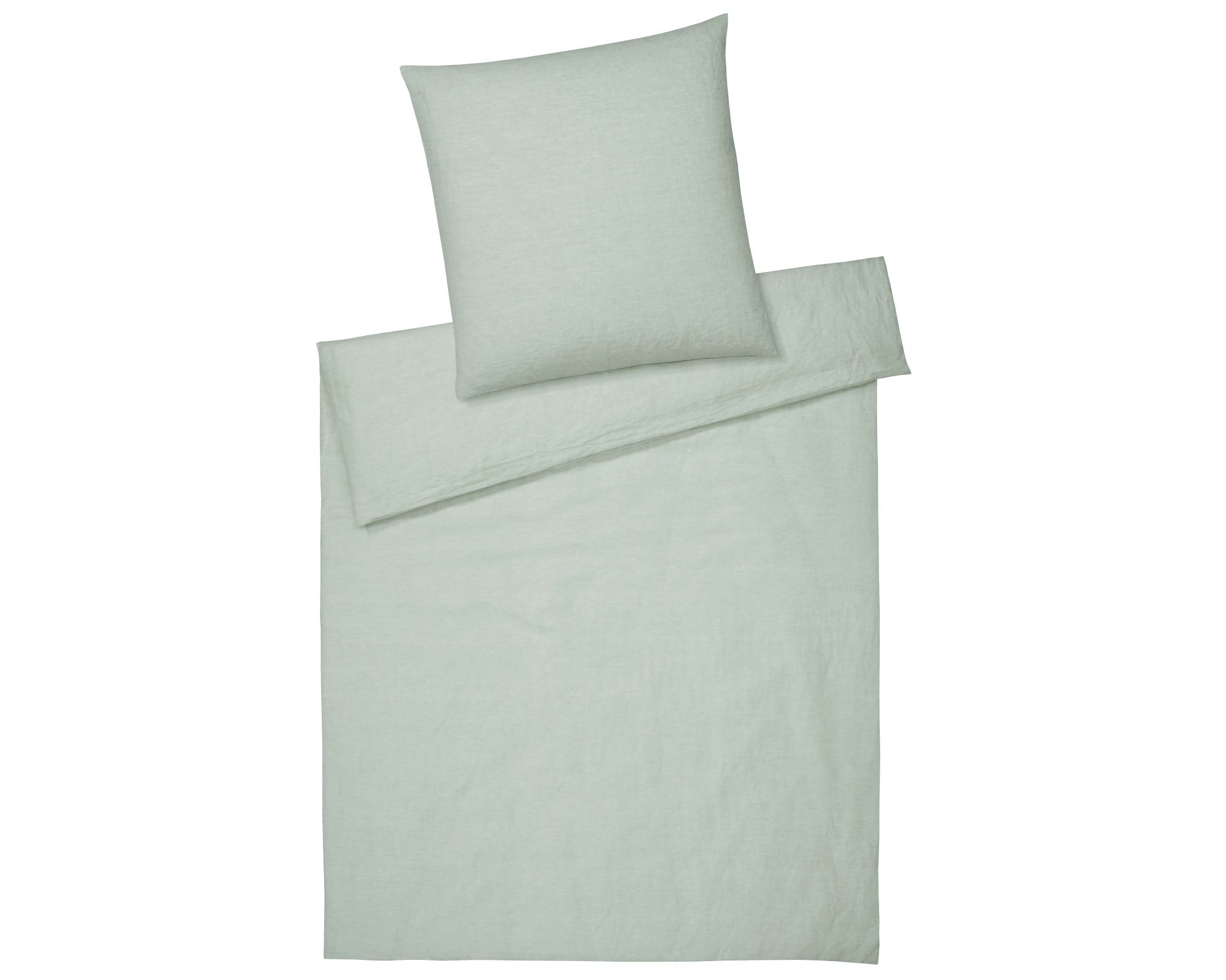 Elegante Casual Bettwäsche »Breeze« Pistazie 7038-14 – erhältlich in 18 Größen