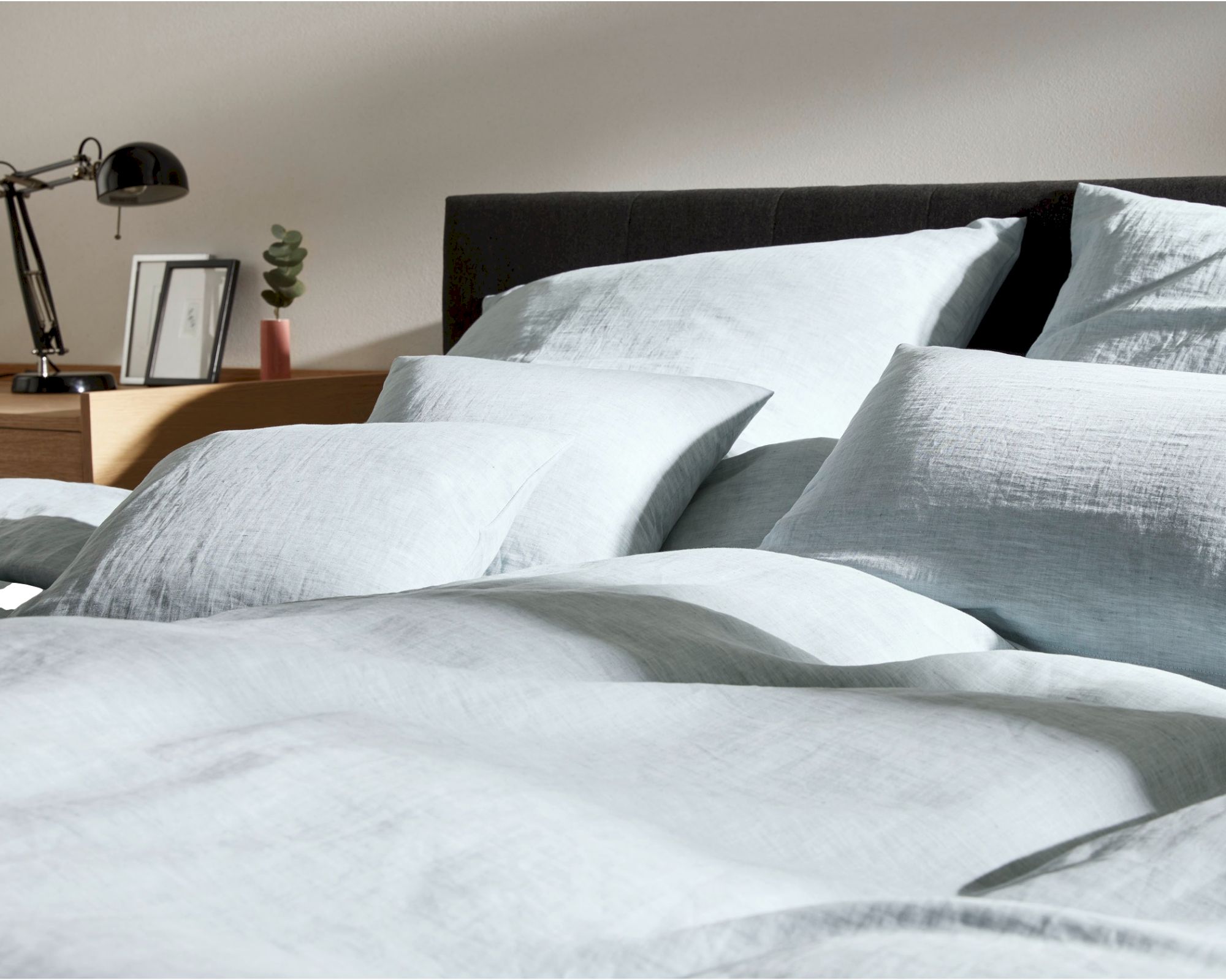 Elegante Casual Bettwäsche »Breeze« Salbei 7038-41 Nackenkissen 40x40 cm
