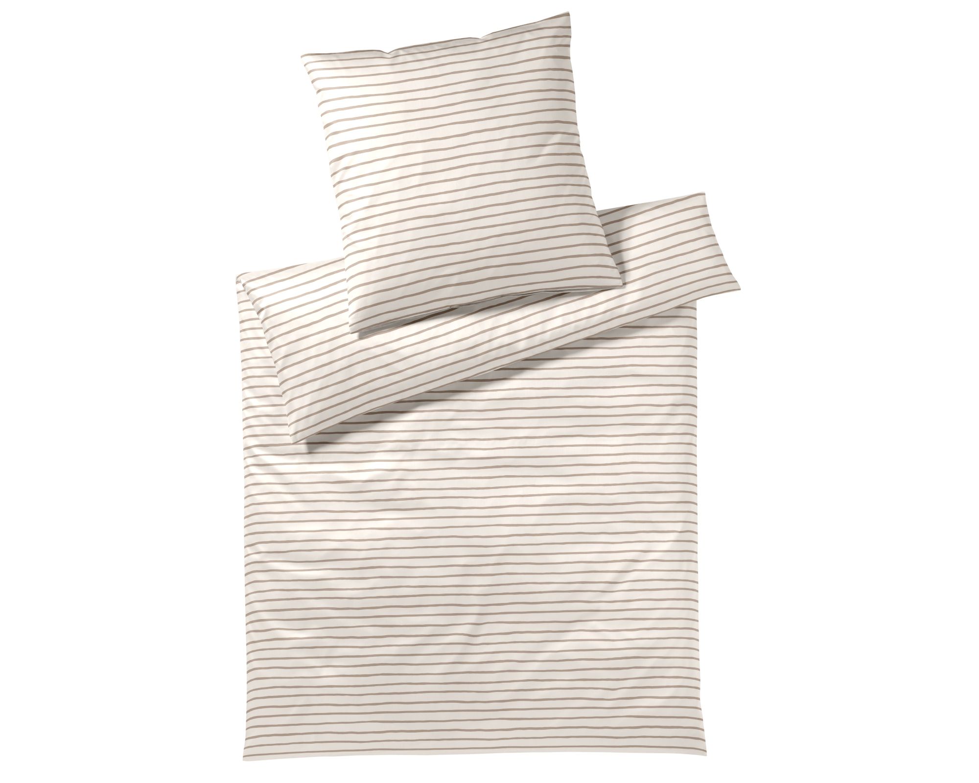 Elegante Mako-Satin Bettwäsche »Lines« 2432-07 – erhältlich in 18 Größen