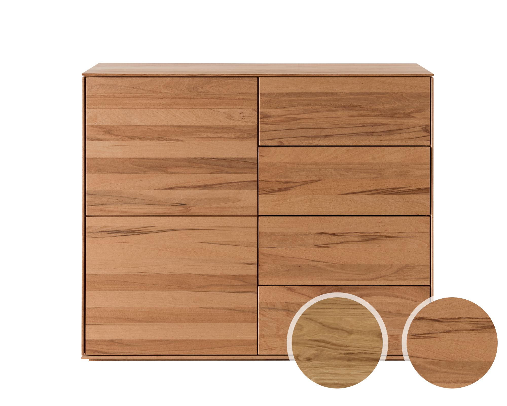 Forestales »Maryland« Kommode V 100x82x45 cm / Wildeiche